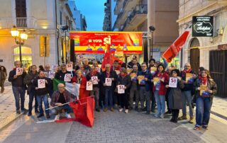 avvio campagna referendaria CGIL BAT