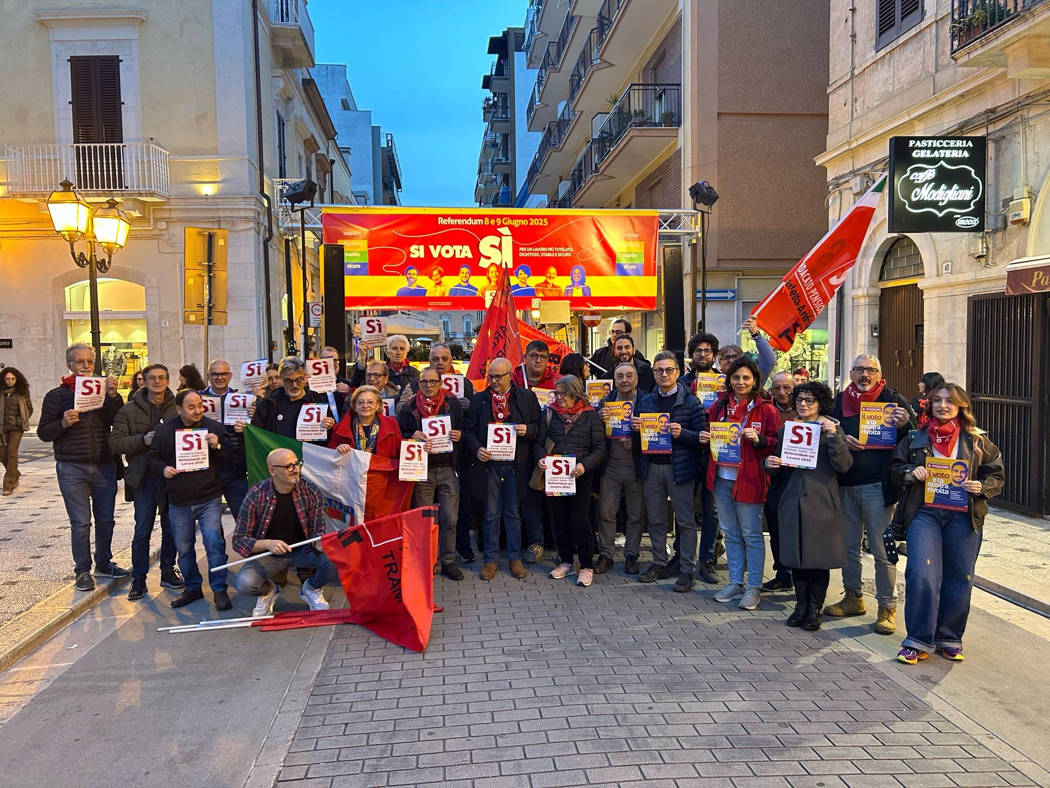 cover avvio campagna referendaria CGIL BAT avvio campagna referendaria CGIL BAT