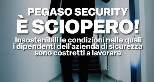 sciopero nazionale pegaso